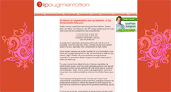 Desktop Screenshot of lipaugmentation.com